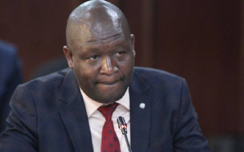 Governor Erick Mutai